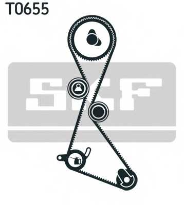 Комплект ремня ГРМ SKF VKMA 06123 - изображение 1