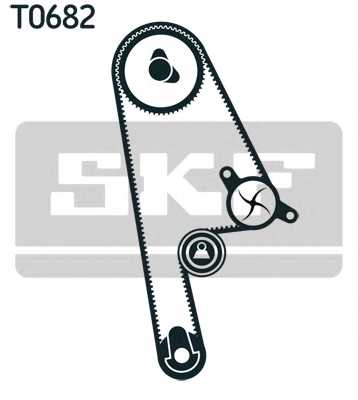 Комплект ремня ГРМ SKF VKMA 93615 - изображение 1