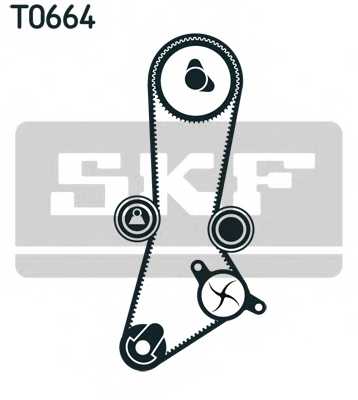 Комплект ремня ГРМ SKF VKMA 94230 - изображение 1