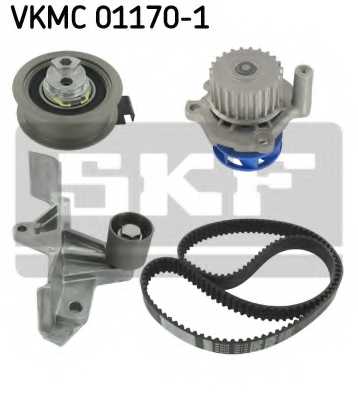 Комплект зубчатого ремня + водяной насос <b>SKF VKMC01170-1</b> - изображение 1