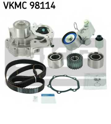Водяной насос + комплект зубчатого ремня SKF VKMC 98114 - изображение 1