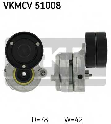 Натяжной ролик поликлинового ременя SKF VKMCV 51008 - изображение Натяжной ролик поликлинового ременя SKF VKMCV 51008 - изображение