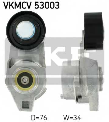 Натяжной ролик поликлинового ременя SKF VKMCV 53003 - изображение