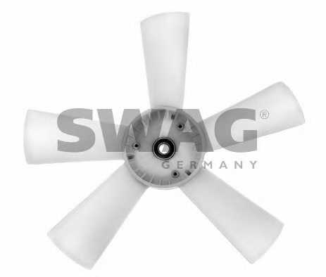 Крыльчатка вентилятора охлаждения двигателя SWAG 10 91 7851 - изображение