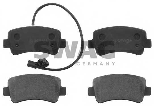 Колодки тормозные дисковые задний для NISSAN NV400 / OPEL MOVANO / RENAULT MASTER(EV,FV,HV,JV,UV) <b>SWAG 60 91 6843 / 25112</b> - изображение