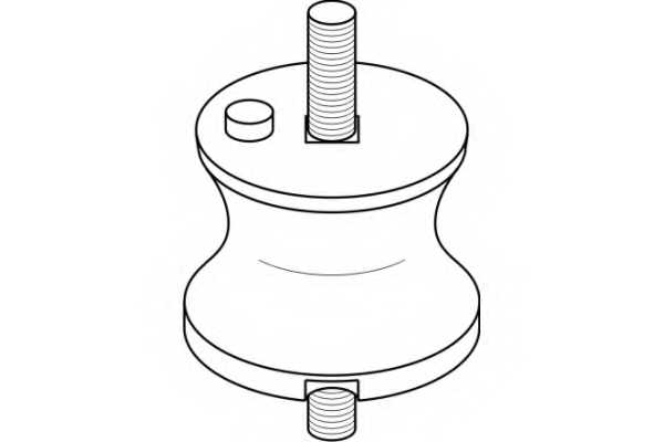 Подвеска, ступенчатая коробка передач <b>TOPRAN 500 286</b> - изображение