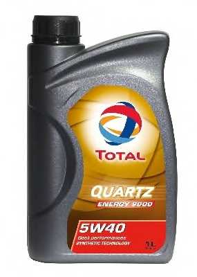Масло моторное синтетическое 1л 5w40 SN/CF Total QUARTZ 9000 ENERGY 166245 - изображение
