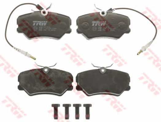 Колодки тормозные дисковые для PEUGEOT 405(15B,15E,4B,4E) <b>TRW GDB793 / 21209</b> - изображение 1