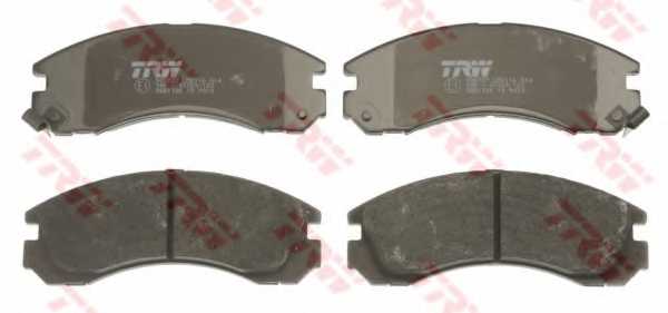Колодки тормозные дисковые для CITROEN C-CROSSER / MITSUBISHI 3000 GT, DELICA, ECLIPSE, FTO, GALANT, GALLOPER, GTO, L 200, L 300, L 400 / SPACE GEAR, L 400, LANCER, MAGNA, OUTLANDER, PAJERO, SIGMA, SPACE, VERADA / PEUGEOT 4007 <b>TRW GDB1126 / 21363</b>