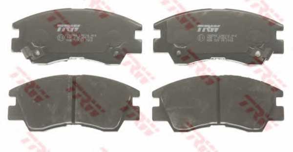 Колодки тормозные дисковые для MITSUBISHI L 200, L 300, PAJERO <b>TRW GDB729 / 21373</b> - изображение 1