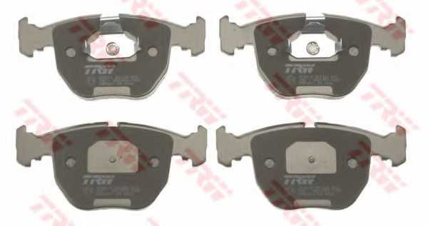 Колодки тормозные дисковые для BMW 5(E39), 7(E38), X3(E83), X5(E53) <b>TRW GDB1261 / 21486</b> - изображение 1