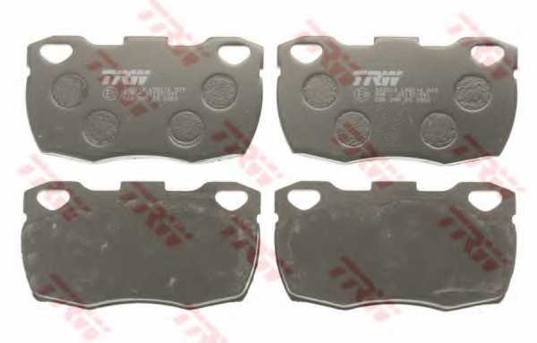 Колодки тормозные дисковые для LAND ROVER 90/110(DHMC), DEFENDER(LD,LD#) <b>TRW GDB395 / 21519</b> - изображение 1
