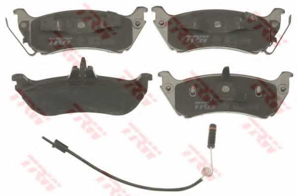 Колодки тормозные дисковые для MERCEDES M(W163) <b>TRW GDB1456 / 23190</b> - изображение 1
