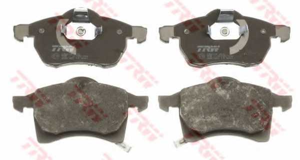 Колодки тормозные дисковые для CHEVROLET ASTRA, CORSA, ZAFIRA(F75) / OPEL ASTRA(F07#, F08#, F35#, F48#, F67, F69#, F70, L08, L48), ZAFIRA(A05, F75#, P12) <b>TRW GDB1350 / 23057</b> - изображение 1