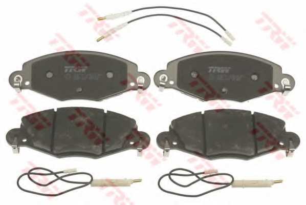 Колодки тормозные дисковые для CITROEN C5(DC#,DE#,RC#,RE#) <b>TRW GDB1449 / 23273</b> - изображение 1