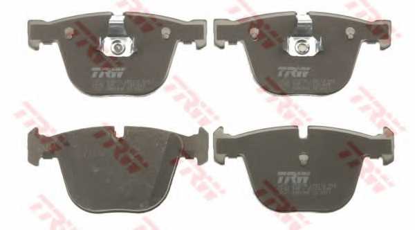 Колодки тормозные дисковые для BMW 1(E82), 3(E90,E92,E93), 5(E60,E61), 6(E63,E64), 7(E65,E66,E67), X5(E70,F15,F85), X6(E71,E72,F16,F86) <b>TRW GDB1502 / 23309</b> - изображение 1
