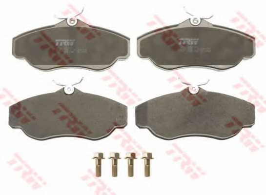 Колодки тормозные дисковые для LAND ROVER DISCOVERY(LJ, LT), RANGE ROVER(AE, AN, HAA, HAB, HAM, HBM, LP, RE, RN) <b>TRW GDB1156 / 23452</b> - изображение 1