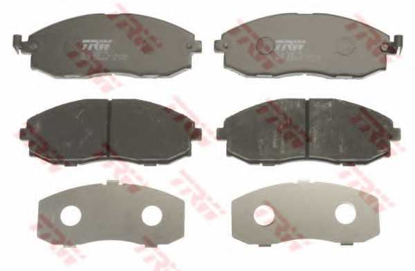 Колодки тормозные дисковые для HYUNDAI H-1, H100(P), PORTER <b>TRW GDB3201 / 23536</b> - изображение 1