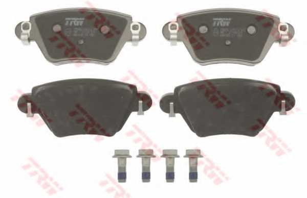 Колодки тормозные дисковые для FORD MONDEO(B4Y,B5Y,BWY) / RENAULT KANGOO Express(FC0/1#), KANGOO(KC0/1#) <b>TRW GDB1525 / 23557</b> - изображение 1