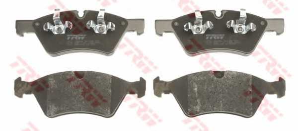 Колодки тормозные дисковые для MERCEDES E(S211,W211), G(W463), GL(X164), M(W164,W166), R(V251,W251) <b>TRW GDB1642 / 23922</b> - изображение 1