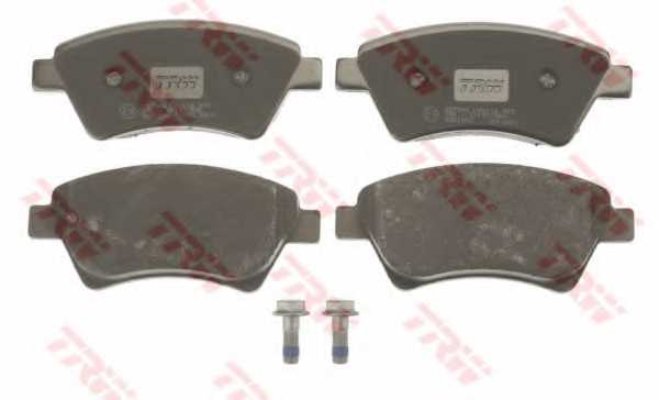 Колодки тормозные дисковые для RENAULT GRAND, KANGOO Express, KANGOO, MEGANE, SCENIC <b>TRW GDB1552 / 23930</b> - изображение 1