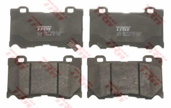 Колодки тормозные дисковые для INFINITI FX, G, Q50, Q60, Q70(Y51), QX70 / NISSAN 370 Z(Z34) <b>TRW GDB3505 / 24920</b> - изображение 1