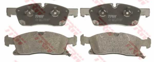 Колодки тормозные дисковые для JEEP GRAND CHEROKEE(WK,WK2) <b>TRW GDB4604 / 25190</b> - изображение 1
