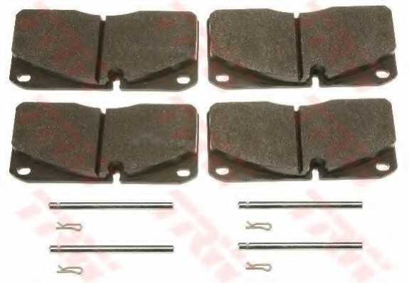Колодки тормозные дисковые <b>TRW GDB5058 / 29067</b> - изображение 1