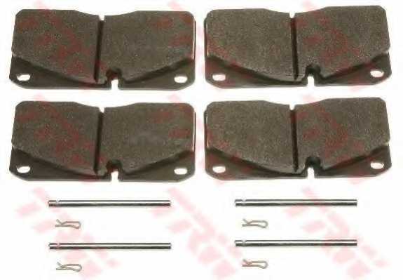 Колодки тормозные дисковые <b>TRW GDB5058 / 29067</b> - изображение Колодки тормозные дисковые <b>TRW GDB5058 / 29067</b> - изображение
