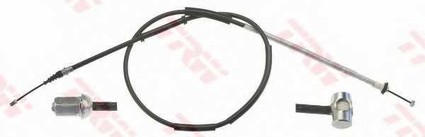 Трос ручника левый FIAT BRAVO II 07- <b>TRW GCH459</b> - изображение