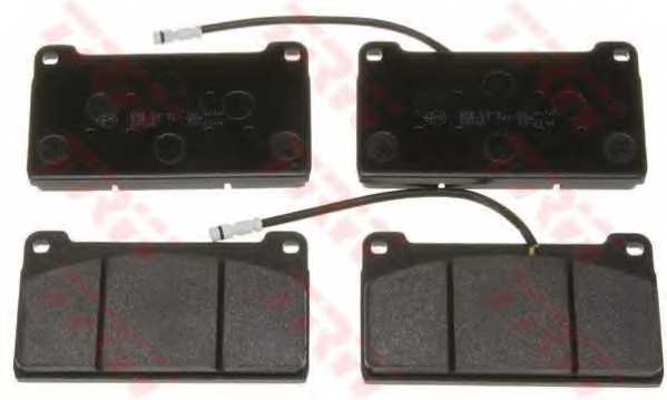 Колодки тормозные дисковые для MERCEDES UNIMOG <b>TRW GDB5074 / 29324</b> - изображение 1