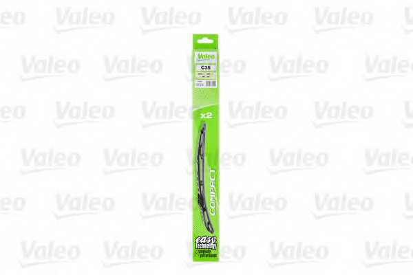 Щетки стеклоочистителя к-т 2 шт. C35x2 <b>VALEO 576001</b> - изображение