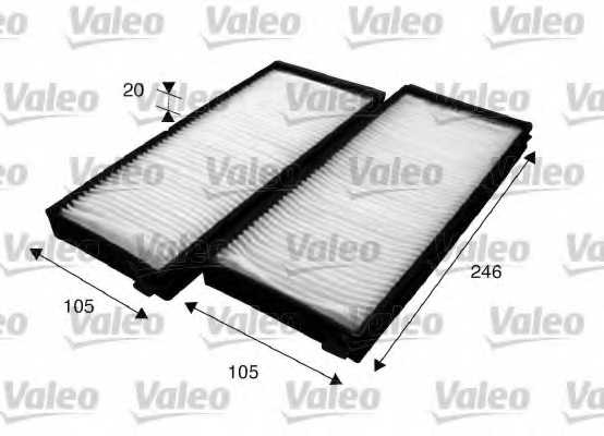 Фильтр салона Comfort <b>VALEO 715618</b> - изображение