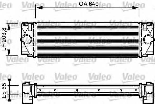 Интеркулер VALEO 817994 - изображение