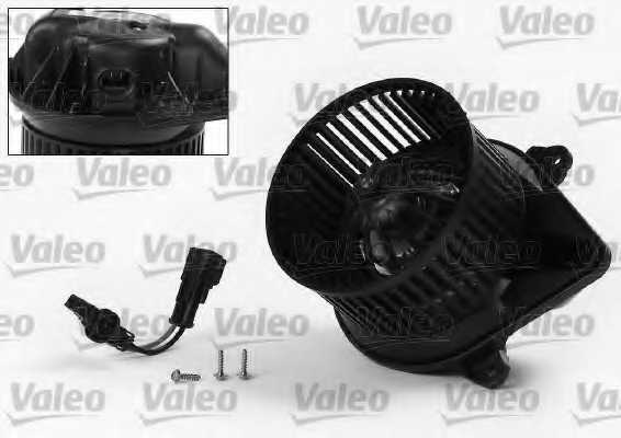 Вентилятор салона VALEO F661076V / 698330 - изображение