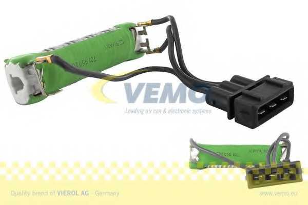 Дополнительный резистор, электромотор - вентилятор радиатора VEMO V10-79-0011 - изображение