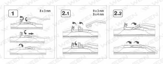 Щетка стеклоочистителя WEEN 100-5022 - изображение 1