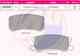 Колодки зад CIT C4 AIRCROSS 12-CHR SEBRING 07-JEEP COMPASP 06-MIT ASXOUTLANDER 06- 4U 4UP03893 - изображение