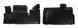 Изображение товара "Ковры в салон (второй ряд) ГАЗель Бизнес (Фермер) (330232) (1995-) компл. 2 шт., высокий борт, полимерные, черные AIRLINE ACM-PS-18"