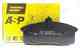 Изображение товара "Колодки тормозные передние ВАЗ 1111 Ока ASP K260203"