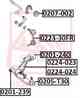 Изображение товара "Рычаг независимой подвески колеса, подвеска колеса ASVA 0224024"