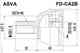 Изображение товара "Шрус наружный 28x57.5x40 12 ASVA FDCA2B"