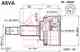 Шрус наружний 22x55x25 (NISSAN ALMERA N16(JP) WINGROAD(QG13DE) SUNNY B15 BLUEBIRD SYLPHY) [12] ASVA NS60A42 - изображение
