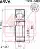 Шрус внутренний 34X112 TOYOTA CAMRY V6 92-96 12 [12] ASVA TYIU5003 - изображение