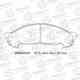 Изображение товара "Колодки тормозные дисковые передние AVANTECH AV986"