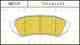 Колодки тормозные дисковые BLITZ BB0213P Колодки тормозные дисковые BLITZ BB0213P - изображение