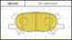 Колодки тормозные дисковые BLITZ BB0306P Колодки тормозные дисковые BLITZ BB0306P - изображение