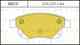 Колодки тормозные дисковые BLITZ BB0378 - изображение