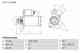 Стартер 12V, 1,4KW BOSCH 0986026020 Стартер 12V, 1,4KW BOSCH 0986026020 - изображение