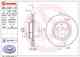 Диск тормозной передний MAZDA CX-5 (KE,GH) 11> BREMBO 09.C421.11 - изображение